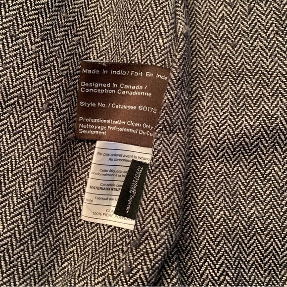 🌟HOST PICK🌟Danier Woman’s Genuine  Black Leather Jacket Full Zip Size 3XS - Picture 10 of 11